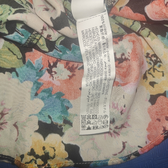 NWT Zara Mini Floral Dress - Picture 11 of 12